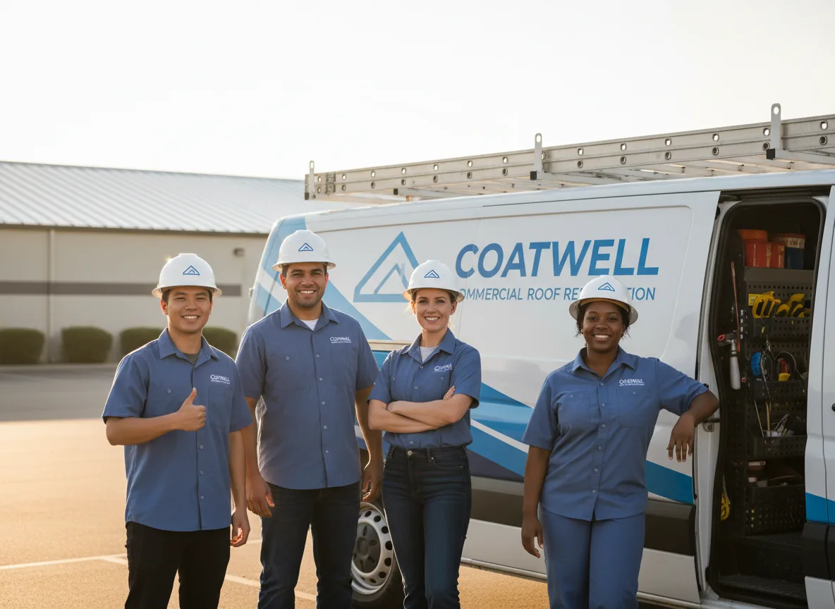 Commercial roof coating company in Sagamore Beach, MA